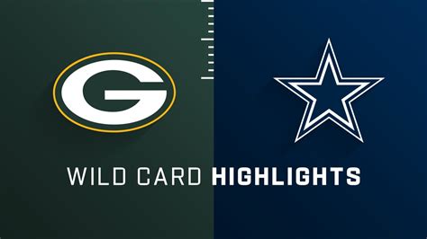 nfc wild card game yesterday|packers vs cowboys wild card.